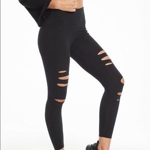 NEW Hard Tail Flat Waist Laser Ankle Leggings